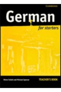 German for Starters Teacher's Resource Book
