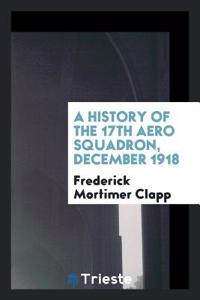 History of the 17th Aero Squadron, December 1918