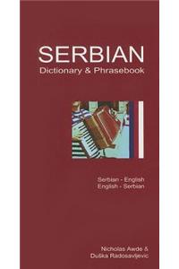 Serbian/English-English/Serbian Dictionary & Phrasebook