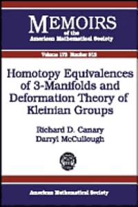 Homotopy Equivalences of 3-Manifolds and Deformation Theory of Kleinian Groups