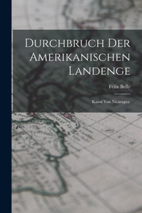 Durchbruch der Amerikanischen Landenge