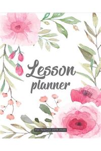 Lesson Planner For Teacher 2019-2020