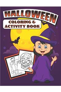 Halloween Coloring & Activity Book