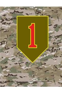 1st Infantry Division 1ID Big Red One 8.5