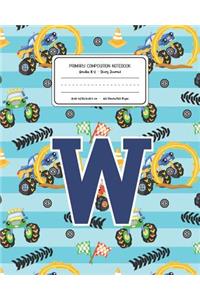 Primary Composition Notebook Grades K-2 Story Journal W
