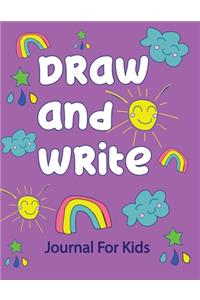 Draw and Write Journal For Kids