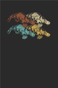 Colorful Platypus Retro