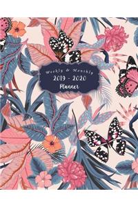 2019-2020 Weekly and Monthly Planner