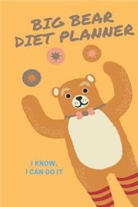 big bear diet planner