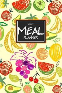 Weekly Meal Planner: A 52 week food Journal to become the better you (Cover version 3)