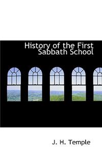 History of the First Sabbath School