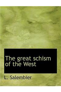 The Great Schism of the West