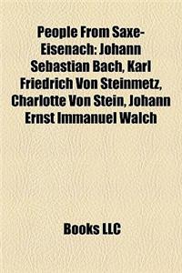 People from Saxe-Eisenach