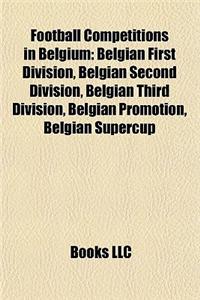 Football Competitions in Belgium