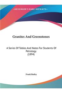 Granites and Greenstones