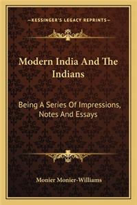 Modern India And The Indians