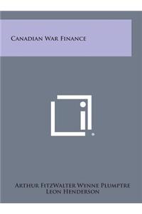Canadian War Finance