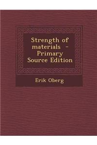 Strength of Materials