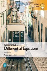 Fundamentals of Differential Equations + MyLab Mathematics with Pearson eText, Global Edition