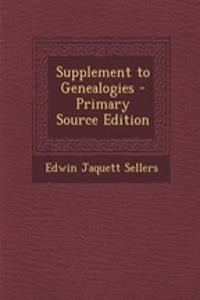 Supplement to Genealogies