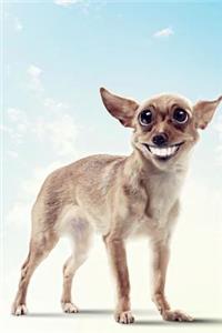 Funny Dog August Notebook & Journal. Productivity Work Planner & Idea Notepad