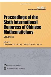 Proceedings of the Sixth International Congress of Chinese Mathematicians, Volume 2