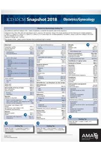 ICD-10-CM 2018 Snapshot Coding Cards: Obstetrics/Gynecology