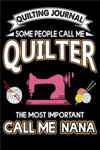 Quilting Journal