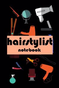 hairstylist notebook