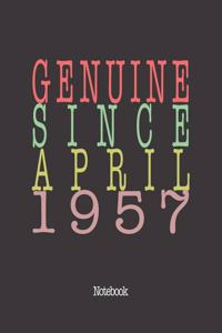 Genuine Since April 1957
