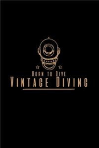 Born to dive vintage diving