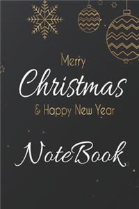 Merry Christmas and happy new year NoteBook