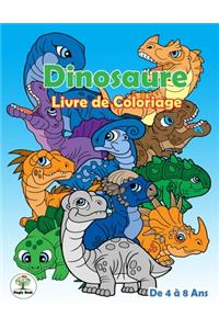 Livre de Coloriage Dinosaure