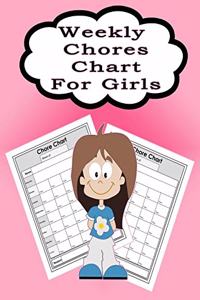 Weekly Chores Chart for Girls