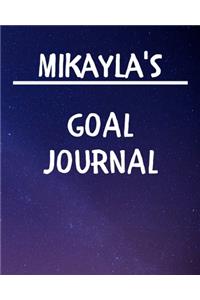 Mikayla's Goal Journal