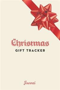 Christmas Gift Tracker Journal