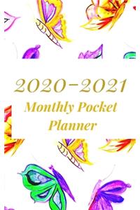 2020-2021 Monthly Pocket Planner