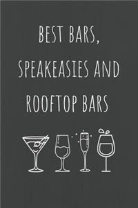 Best Bars, Speakeasies and Rooftop Bars
