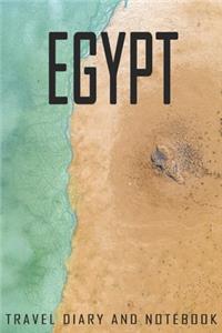 Egypt Travel Diary and Notebook