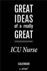 Calendar for ICU Nurses / ICU Nurse