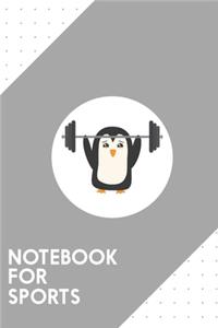 Notebook for Sports