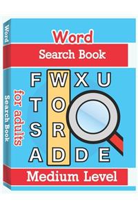 Word Search Books for Adults - Medium Level