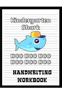 Kindergarten Handwriting Workbook