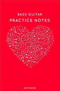 Bass guitar Practice Notes