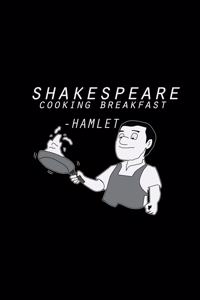 Shakespeare Hamlet: 6x9 Theatre - blank with numbers paper - notebook - notes