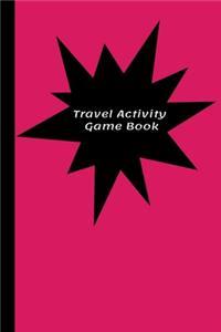 Travel Activity Game Book