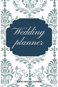 Wedding Planner Small Size Blank Journal-Wedding Planner&To-Do List-5.5