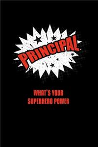 Principal What's Your Superhero Power