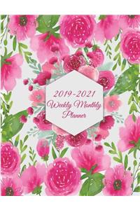 2019-2021 Weekly Monthly Planner