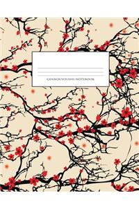 Genkouyoushi Notebook